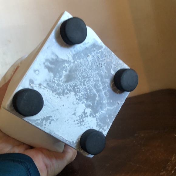 David King of Israel & Judah 10” plaster pottery bust 10” distressed - planter - Picture 4 of 6